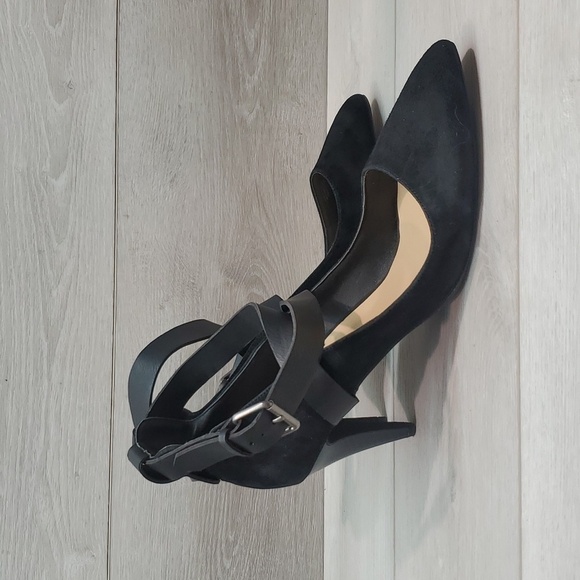 Joe's JeansWomens Comfort Ankle Leather Strap Heels Leather Sandals shoes 10 - Picture 2 of 12